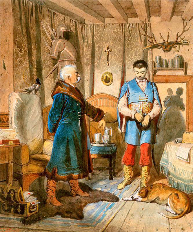 The School of Polish Nobility-Admonishment